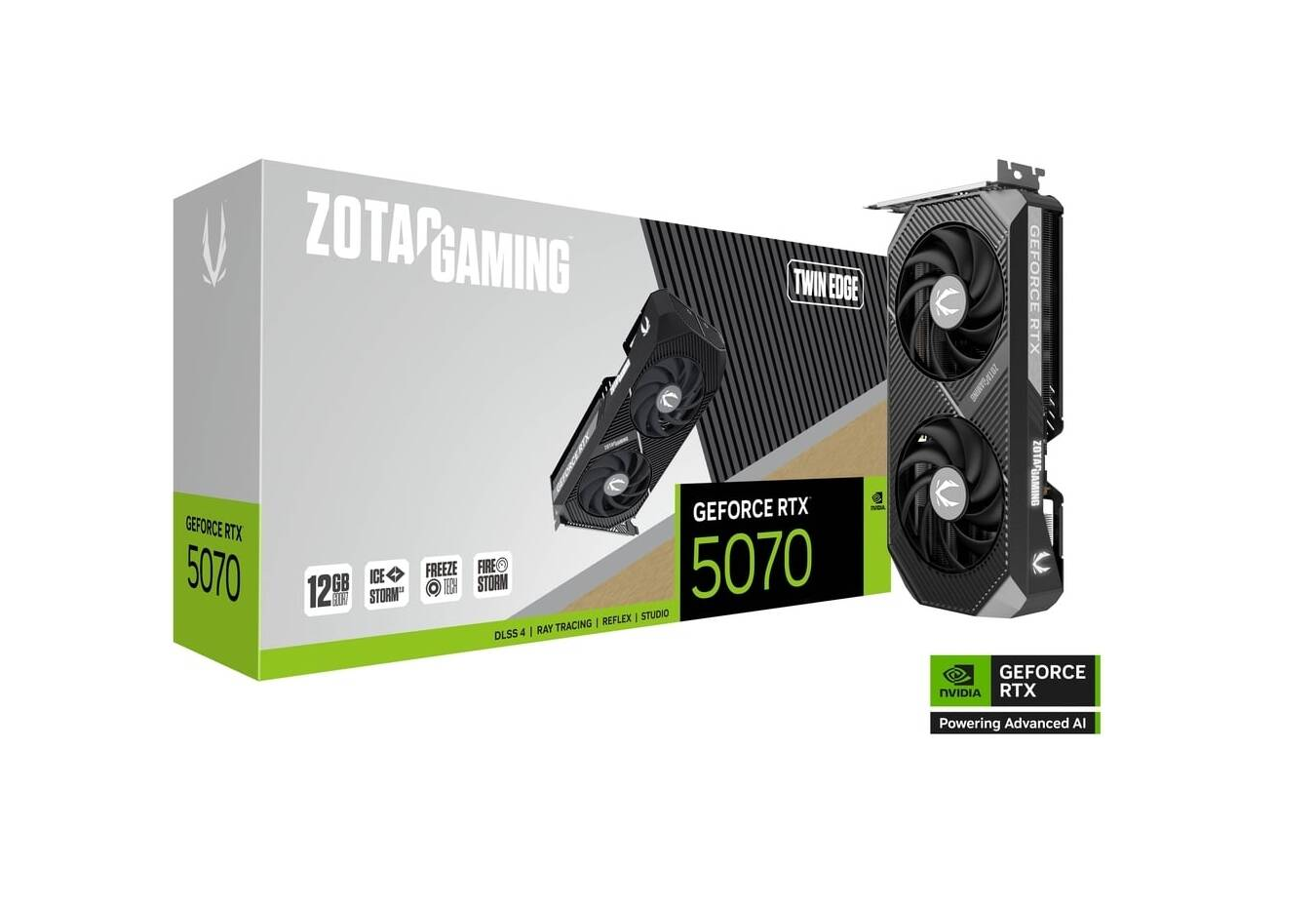 ZOTAC GAMING GeForce RTX 5070 Twin Edge Graphics Card