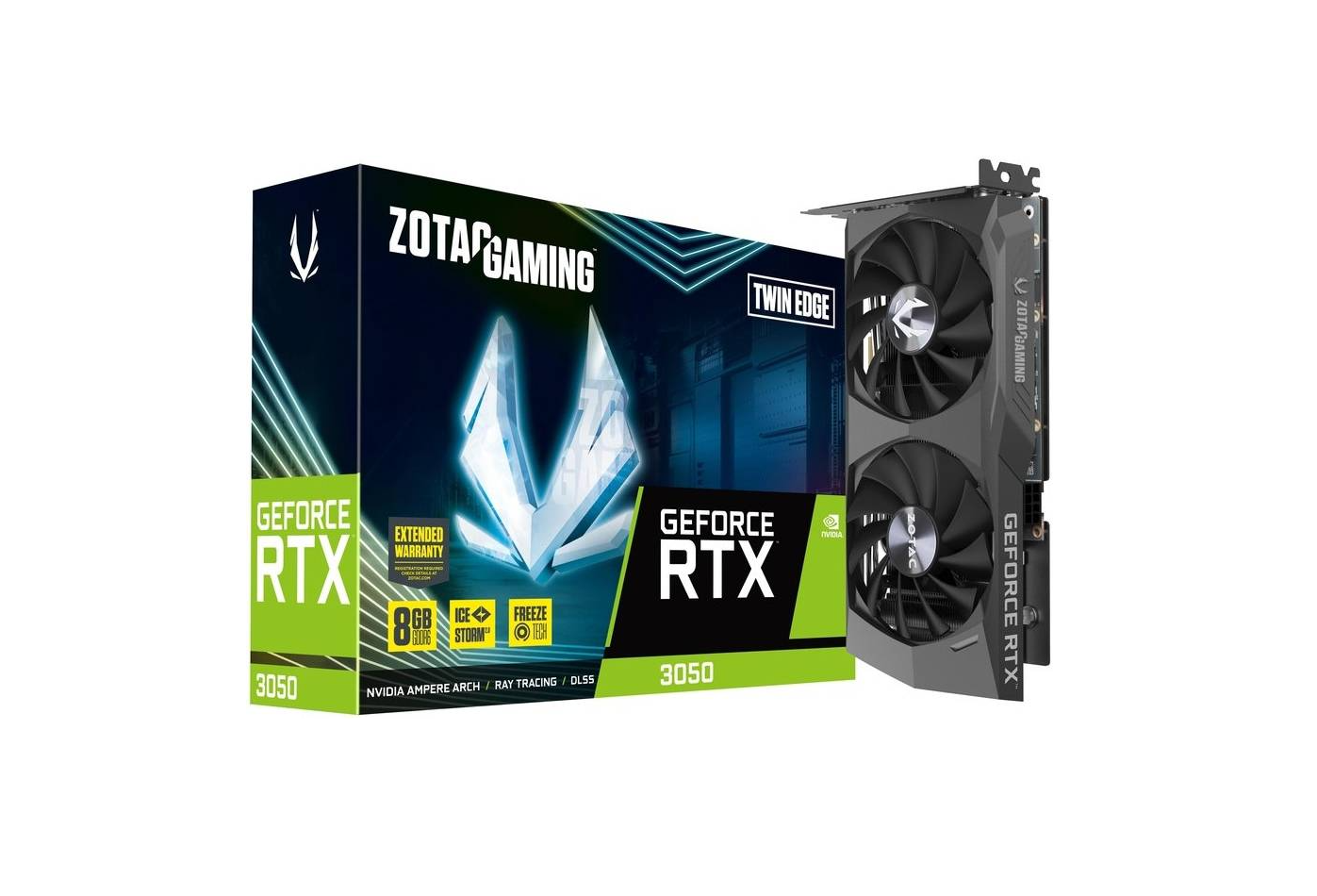 Zotac GeForce RTX 3050 Twin Edge Gaming Graphics Card