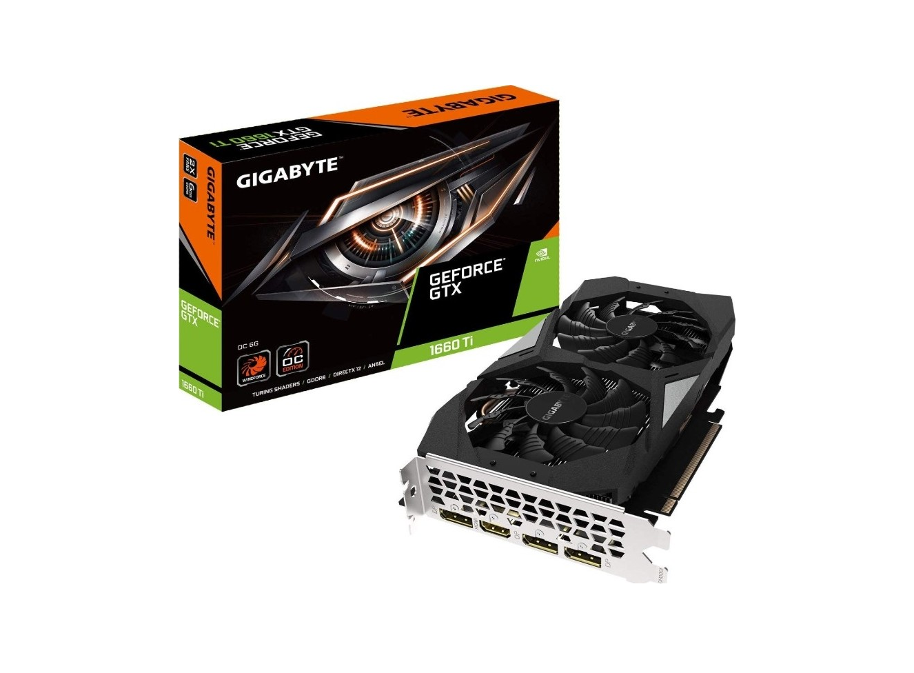 GIGABYTE GeForce GTX 1660 Ti OC Graphic Cards