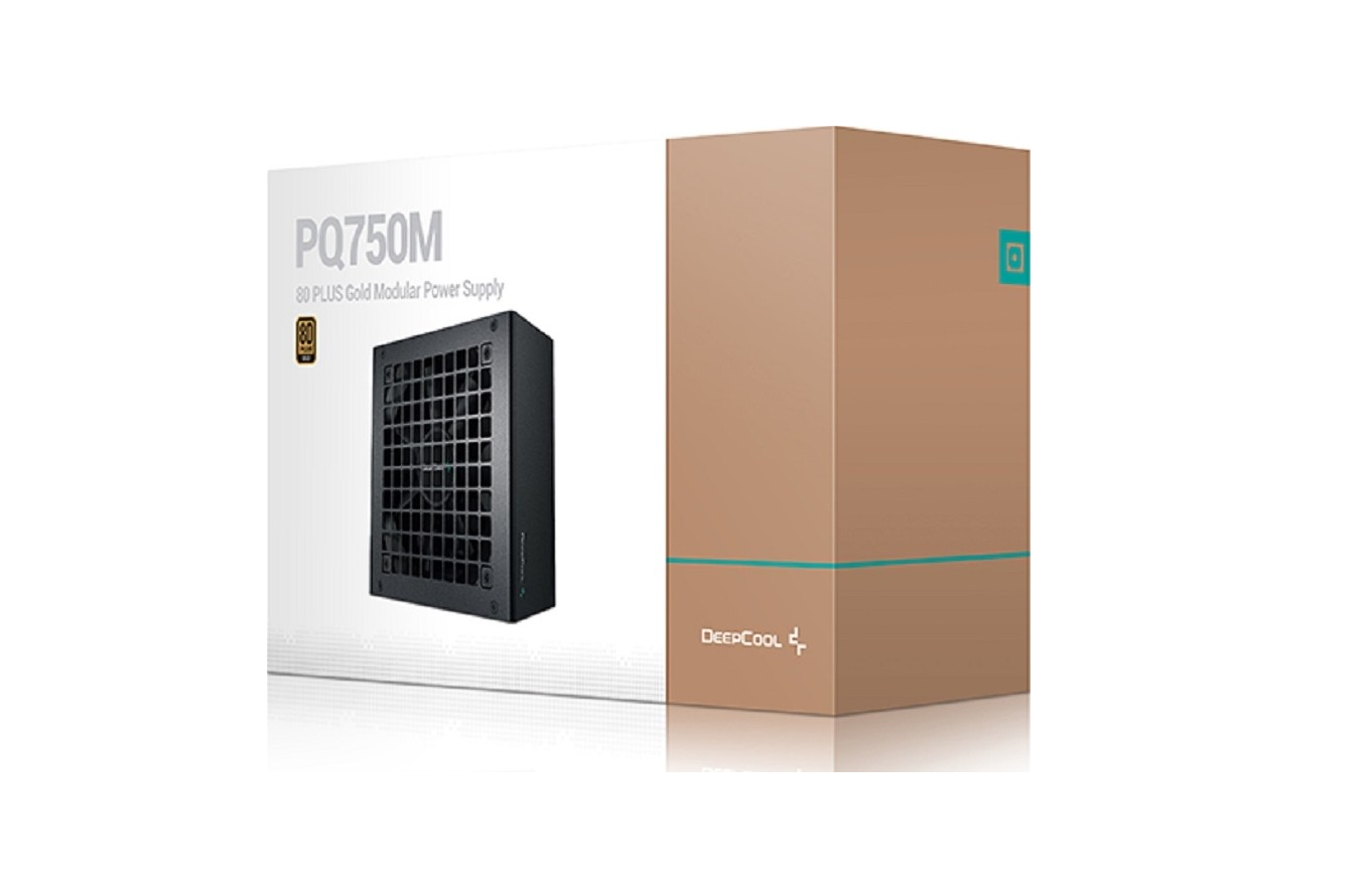 Deepcool PQ750M 80+ Gold Modular Power Supply  R-PQ750M-FA0B-UK
