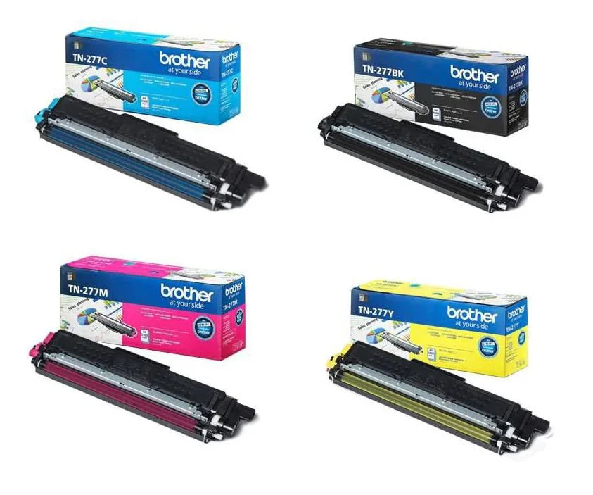 Brother TN-277 High-Capacity Toner Cartridge (4 Color Pack)