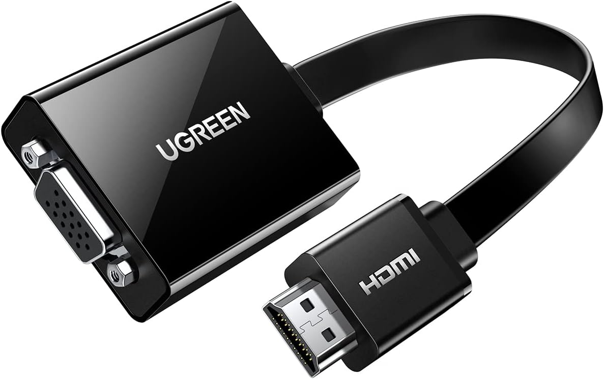 UGREEN HDMI to VGA Converter 25cm (Black) 40248