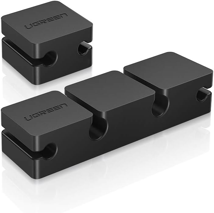 UGREEN Cable Holder Clips (3+1 Combination) (Black) 70585