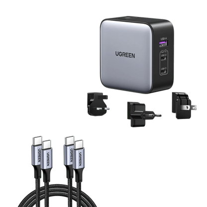 UGREEN GaN 65W Fast Charger (3-Port) 90409