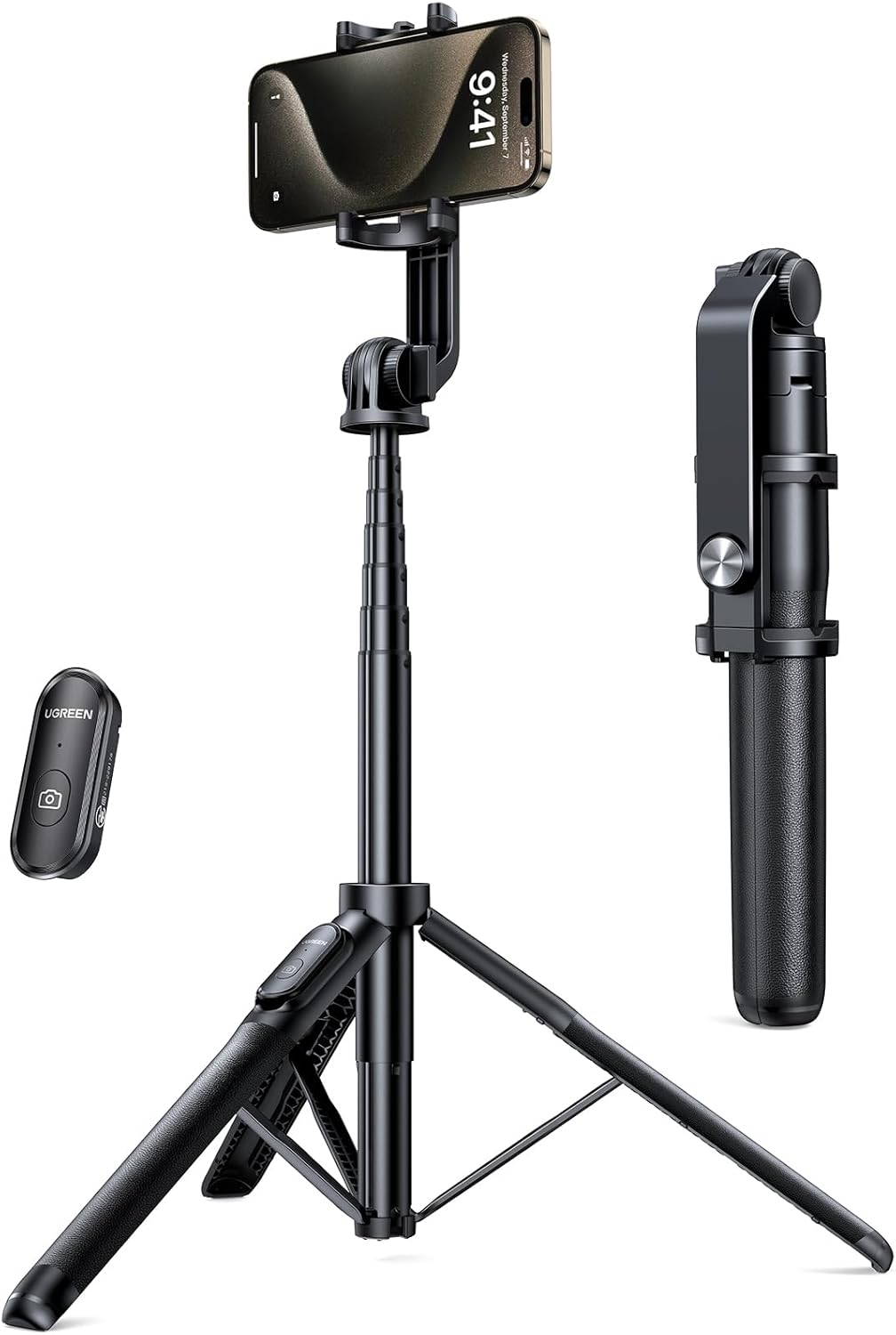 UGREEN Selfie Stick Tripod with Bluetooth Remote 15062