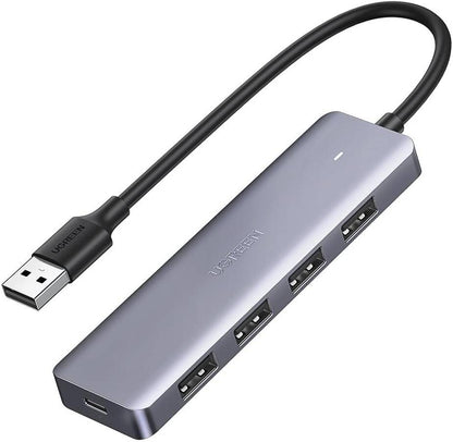 UGREEN 4-Port USB3.0 Hub with USB-C Power Supply 50985