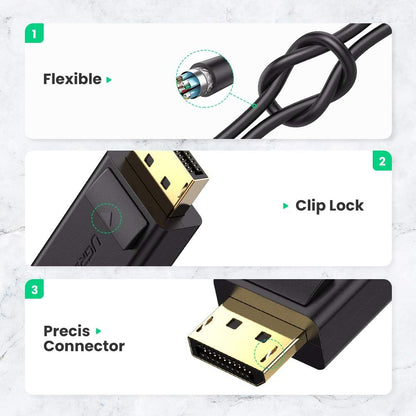 UGREEN DisplayPort to HDMI Female Converter 4K*2K  40363