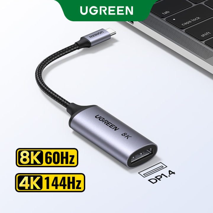 UGREEN USB-C to DisplayPort 8K Cable 10cm 15575
