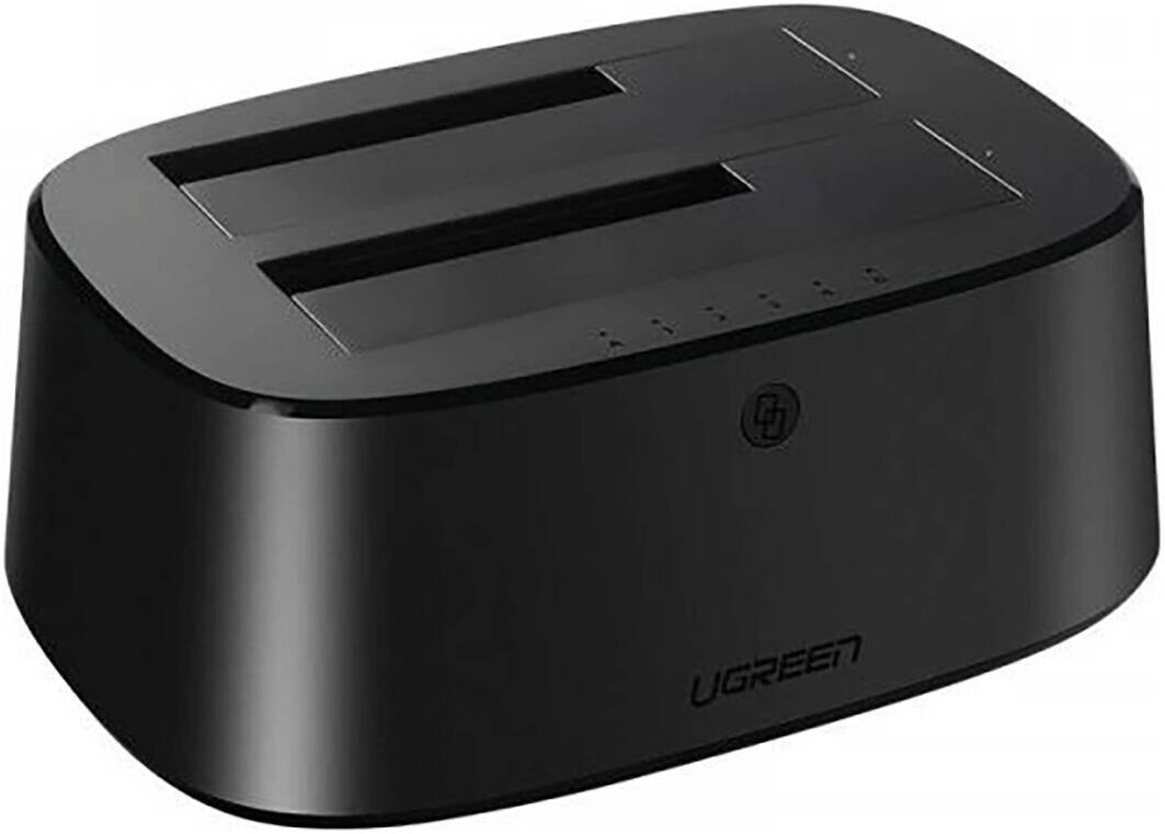 UGREEN USB 3.0 to SATA Dual-Bay Hard Drive Duplicator/Cloner EU 50857