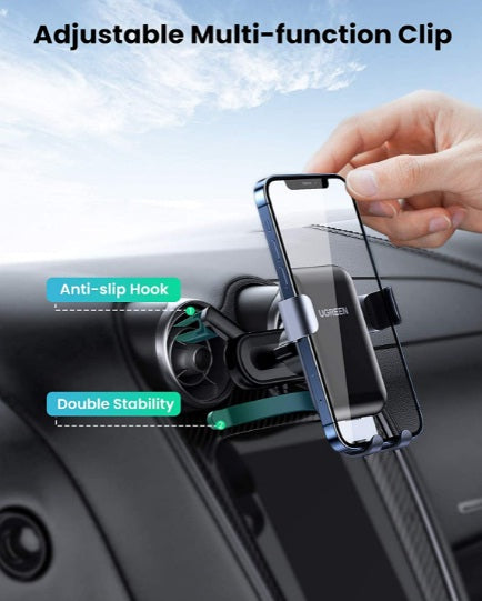 UGREEN Gravity Phone Holder for Round Air Vent 30401