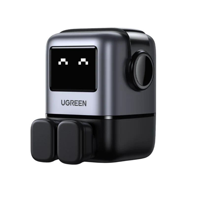 UGREEN USB-A+2*USB-C 65W Robot GaN Tech Fast Charger 25686