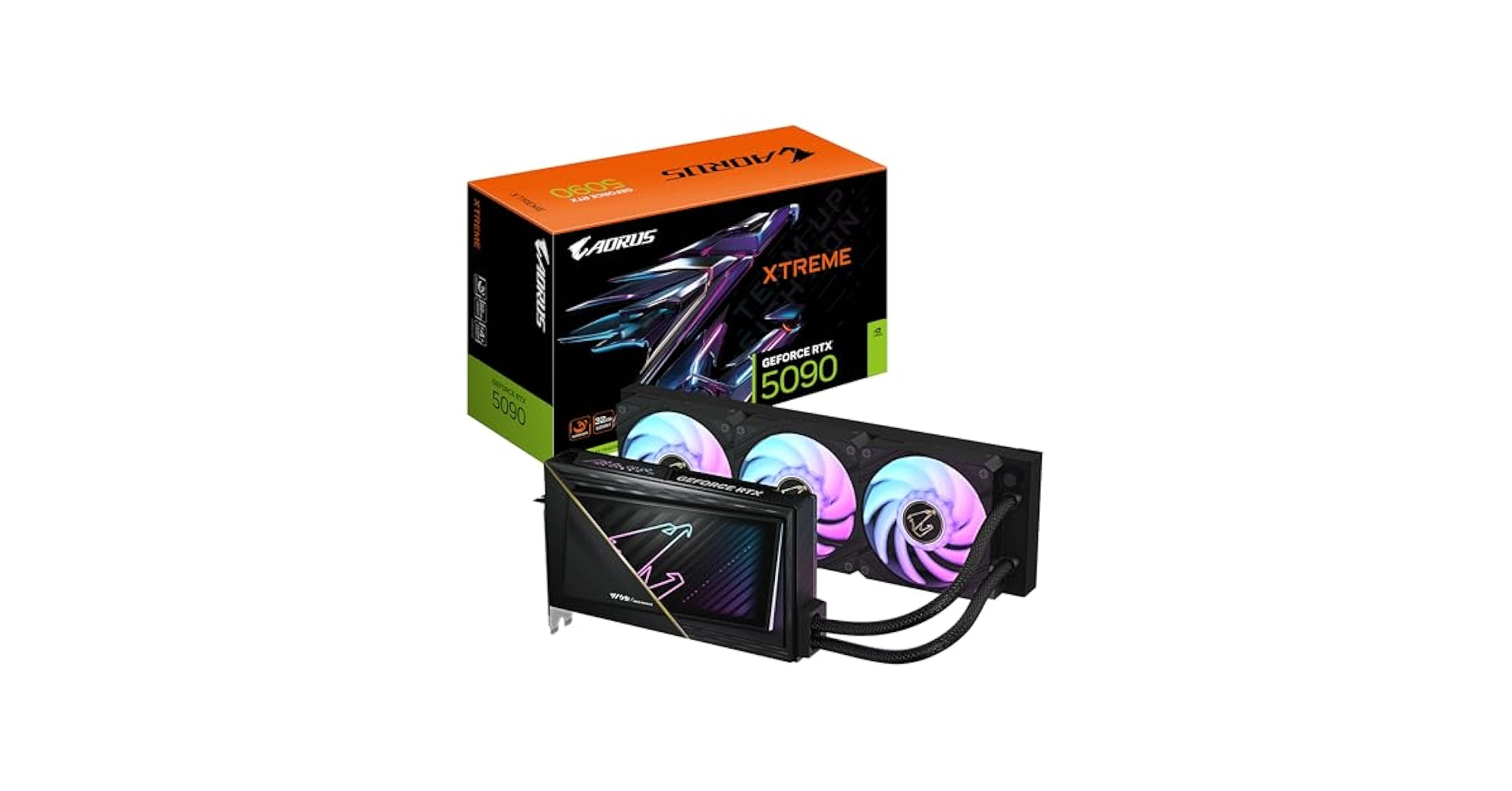 GIGABYTE AORUS GeForce RTX 5090 XTREME Water force WB Graphics Card