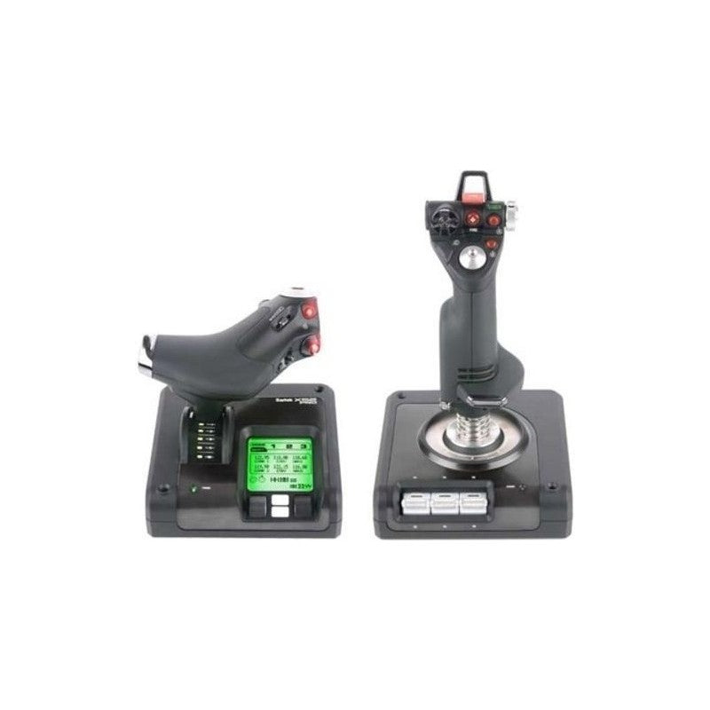Logitech G Saitek X52 HOTAS Joystick and Throttle for Flight Simulators  945-000003