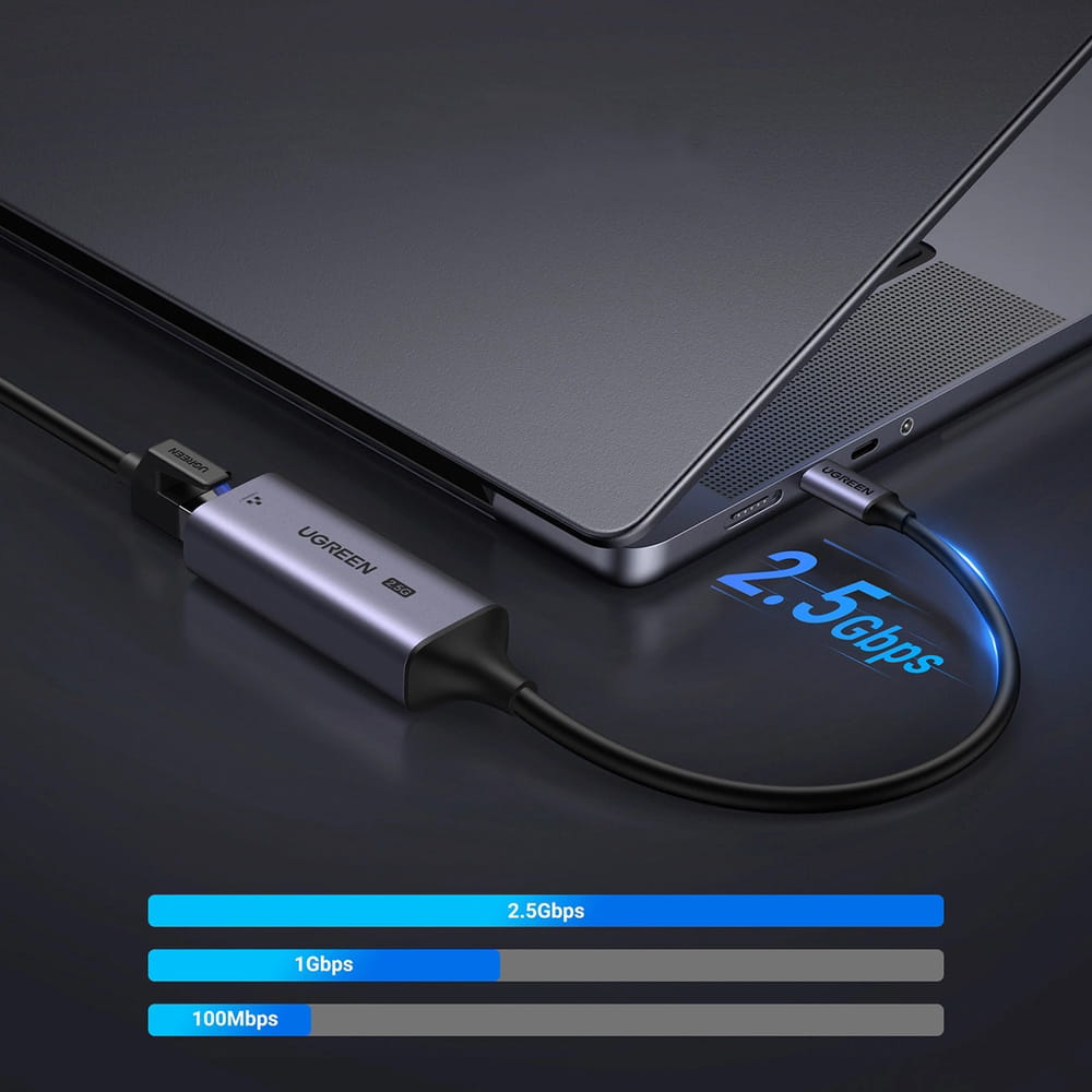 UGREEN USB-C to RJ45 2.5G Ethernet Adapter 25052