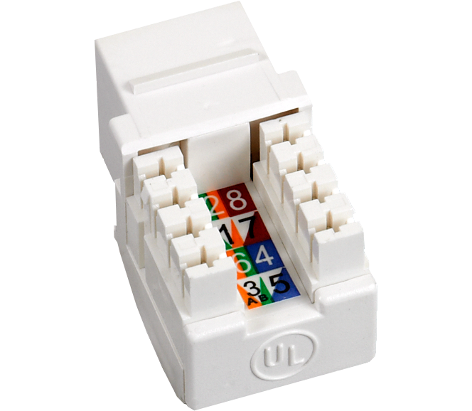 Infilink Keystone Jack CAT-6 Shielded 50u IP-KS6