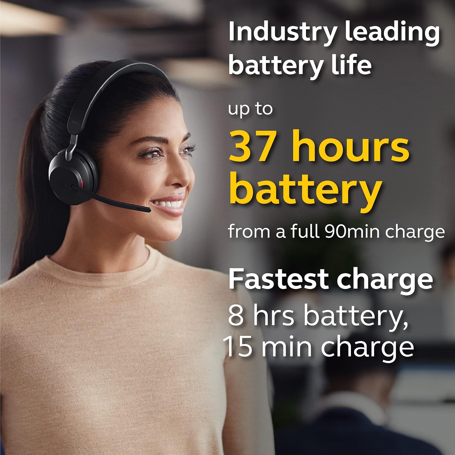 Jabra Evolve2 65 MS Wireless Headphones