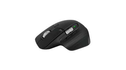 Logitech MX Master 3S - Wireless Performance Mouse with Ultra-Fast Scrolling, Ergo, 8K DPI, Track on Glass, Quiet Clicks, USB-C, Bluetooth, Windows, Linux, Chrome - Graphite