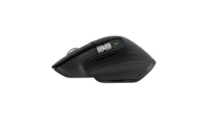 Logitech MX Master 3S - Wireless Performance Mouse with Ultra-Fast Scrolling, Ergo, 8K DPI, Track on Glass, Quiet Clicks, USB-C, Bluetooth, Windows, Linux, Chrome - Graphite