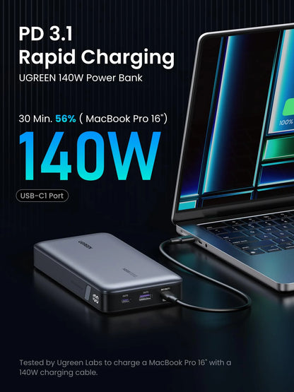 UGREEN 25000mAh 145W Two-way Fast Charging Power Bank 90597A