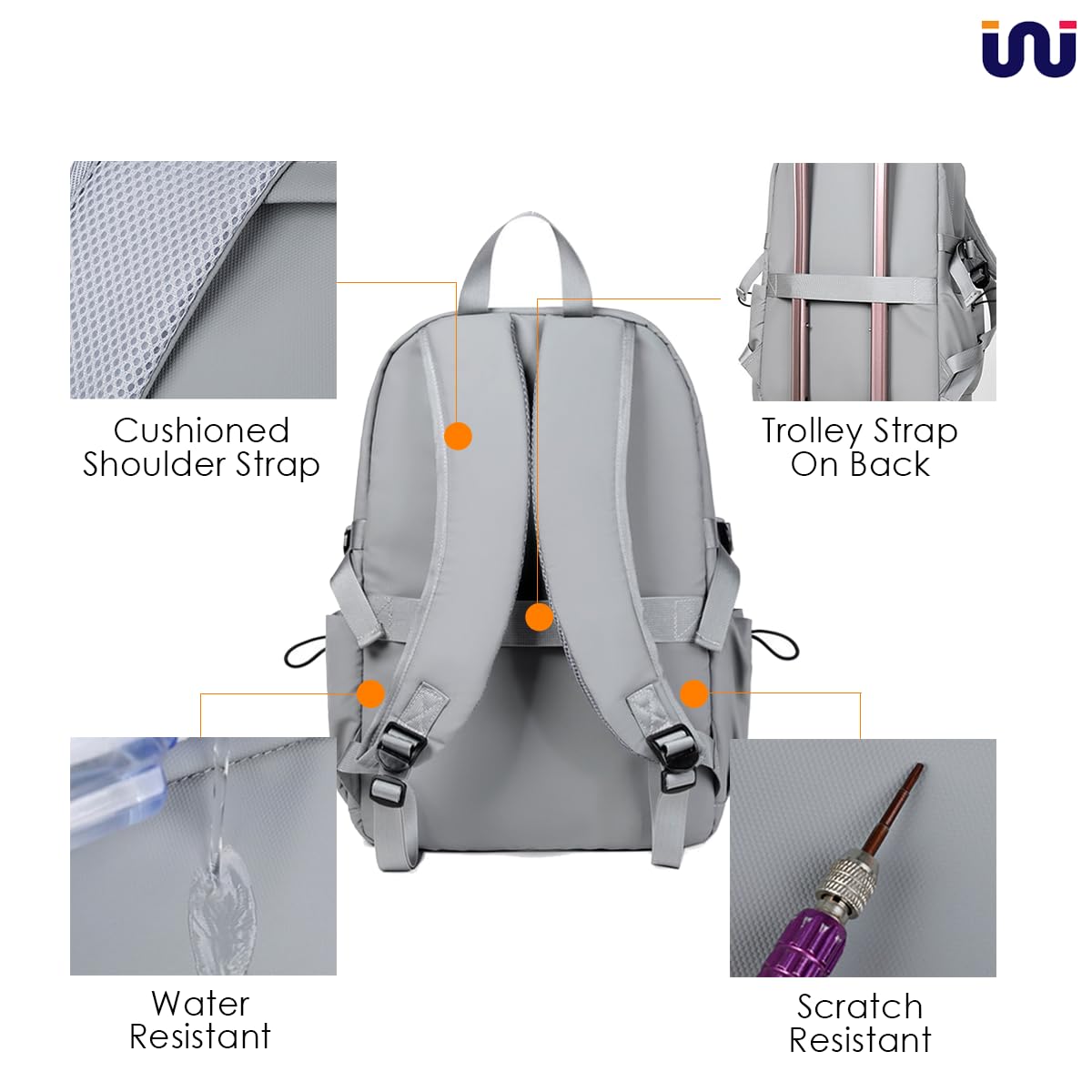 WALKENT Stylish 15.6-inch Laptop Bag